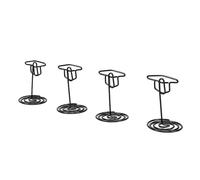 Haofy Lot de 20 Porte-photos de Remise de Diplômes en Fer Noir pour Numéro de Table, 5,1 Cm de Hauteur, pour Décoration de Fête Sophistiquée, Affichage élégant Ajoute du Raffinement aux événements de