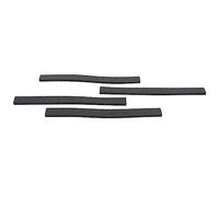 Haofy Lot de 4 Roues de Rechange pour Robot Laveur 380t 380 381, Nettoyage Efficace avec échange Facile, Ajustement sans Couture, Taille 14 X 1,6 X 0,3 Cm, pour Un Fonctionnement Fluide.