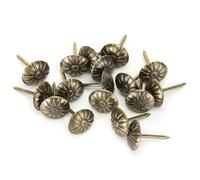 Haofy Lot de 500 Clous à Bulles en Fer, Motif Chrysanthème, Rétro, Bronze, pour Décoration, Fixation D'images de canapé
