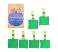 Haofy Lot de 6 Kits D'entraînement au Parfum pour Chien, Jouets de Stimulation Mentale, équipement D'entraînement à l'agilité, Jeux de Travail pour Chiens, Jeu dans Le Jardin, (Green)