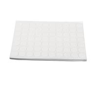 Haofy Lot de 700 Pastilles Auto-adhésives à Crochets et Boucles de 20 Mm, Rondes Transparentes, Double Face pour Surfaces Lisses - Dos Collant en Nylon, Tenue Solide, Imperméable, sans Résidus, pour