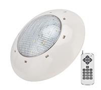 Haofy Lumière de Piscine LED sous-Marine avec Télécommande RVB Changeant de Couleur IP68 étanche pour Piscine D'hôtel, Matière Plastique, 28x28x7cm (18W)