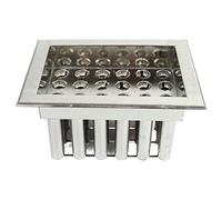 Haofy Machine à Bâtonnets de Glace, Moules à Glaces en Acier Inoxydable 304, Grande capacité pour Fabriquer des Bâtonnets de Crème Glacée, Idéal pour les Friandises Familiales