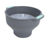 Haofy Machine à Pop-corn pour -ondes 3-4 Portions avec Bol en Silicone Pliable et Technologie de Chauffage Uniforme - Pop-corn pour Soirées Cinéma, Petits Appartements et Rangement pour Camping-car,