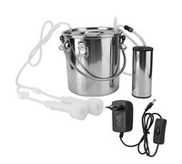 Haofy Machine à Traire électrique Portative, Kit de Traite de Chèvre en Acier Inoxydable d'une capacité de 5L, Aspiration Douce pour une Utilisation dans une Petite Ferme (pour les moutons)