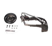 Haofy Machine de Réparation de Chaussures avec Construction en Métal Solide pour des Coutures Stables, Manivelle, Dispositif de Couture du Cuir avec Planche à Sertir Réglable pour Atelier à