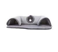 Haofy Maison Tunnel pour Chat, Tunnels Cache-Recherche, Canal de Lit Tunnel Interactif en Forme de U pour Chat, Nid Sale Amovible et Lavable, Lit Disponible Quatre Saisons pour Chats d'intérieur