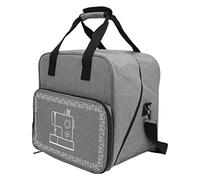 Haofy Mallette de Transport pour Machine à Coudre de Grande capacité, Sac à Main Portable de Haute qualité pour Tissu Oxford Domestique (Grey)