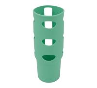 Haofy Manchon de Protection de Tasse de 30 Oz, avec Botte en Silicone Détachable et Antidérapante pour Tasse Isolée, Déplacements Quotidiens, Voyages en Camping-car, Utilisation au Bureau (GREEN)
