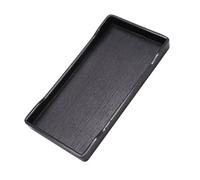 Haofy Mangeoire à Nourriture en Plastique Antidérapante pour Animaux de Compagnie, pour Caméléon, Lézard, Animaux Grimpants Marron, Plat à Boire carré, Matériau Résistant aux Chocs, Blanc (Black)