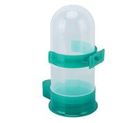 Haofy Mangeoire à Oiseaux pour Oiseaux, Distributeur Automatique d'eau Sûr et Pratique pour Cage à pour Pigeons et Autres en Plastique Vert (Taille L Verte)