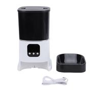Haofy Mangeoire Automatique Intelligente WiFi pour Chat, 6l, Distributeur de Nourriture pour Chien, Télécommande Chronométrée, Mangeoire pour Animal Domestique, pour la Maison et Les