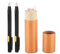 Haofy Marqueurs de Tissu, Support de Stylo de 2 Pcs 20 Refill de Cire Marqueur Automatique Marqueur Disparaître les Stylos pour Couture en Cuir en Tissu