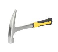 Haofy Marteau à Briques en Bec de Canard avec Tête en Acier Poli de Haute dureté pour les études Géologiques et les Travaux de Maçonnerie