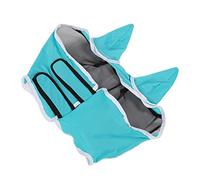 Haofy Masque Anti-Mouches pour Chevaux Protection UV Respirante Légère Grande Taille pour l'équitation d'été et l'utilisation dans Les Pâturages Garde Les Chevaux au Frais avec Cache-Oreilles