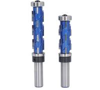 Haofy Mèche de Routeur à Double Roulement, Lames Incisives pour les Amateurs de Travail du Bois, Tige en Carbure D'acier de Tungstène de 1/2 Pouces