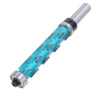 Haofy Mèche de Toupie en Spirale Polyvalente, Matériau en Carbure, Diamètre de Coupe de 3/4 Po, Mèche de Toupie à Double Roulement pour le Travail du Bois, Adaptée à Diverses Tâches de Menuiserie,