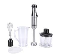 Haofy Mélangeur à Main capacité de 2 Tasses, Mélangeur à Immersion en Acier Inoxydable pour les Cuisines Domestiques - à Immersion avec Verrouillage de sécurité, Conception Ergonomique Légère pour