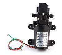 Haofy Micro Pompe à Membrane Totalement Scellée 6,0 L/MIN 0,9 MPA 12 V 72 W pour Pompage D'aquarium ABS