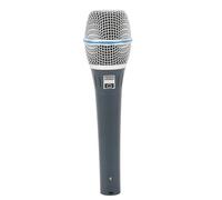 Haofy Microphone Filaire à Structure en Grille Métallique avec Sortie équilibrée pour des Voix Claires pour la Diffusion en Direct