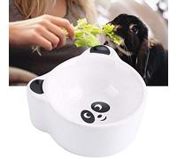 Haofy Mignon de Bol Hamster en Céramique Animal, Petit et Facile à Nettoyer, Amusant Panda & Pet Water Plat, Idéal pour Les Petits Animaux avec des Animaux de Compagnie de Haute qualité, 1 an et