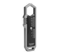 Haofy Mini DC, Mécanisme de Roue à Doigt, clé Portable en Acier Inoxydable pour Diverses Tâches