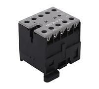 Haofy Mini Contacteur DC Ignifuge, Contacteur électrique Haute Performance pour une Utilisation à Long Terme 16A DC 24V