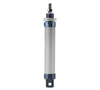 Haofy Mini Cylindre Pneumatique en Alliage D'aluminium de 16mm, Compact et Durable, Double Course à Double Effet 50mm pour Machines Industrielles en Alliage D'aluminium