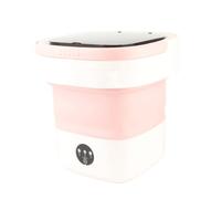 Haofy Mini de Lave-linge Pliable Opération Entièrement Automatique pour Différents Tissus 7.5L 2157G (Prise UE)