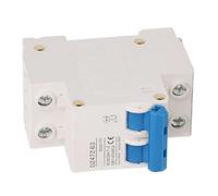 Haofy Mini Disjoncteur DC Icu 4kA Uimp 6kV pour Système Solaire Photovoltaïque, Petit Disjoncteur DC500V (25A)