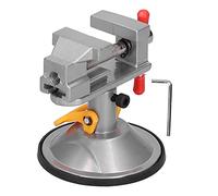 Haofy Mini étau à Ventouse en Acier 45#, Outil de Rotation à 360 Degrés pour Sculpter, Polir, Couper, Force de Serrage Réglable de 0 à 30 Mm, Idéal pour la Sculpture sur Bois de Jade, Surface