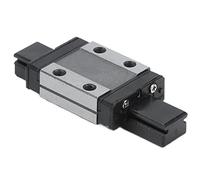 Haofy Mini Guide de Rail Linéaire, Guidage Coulissant Durable de Haute Précision pour équipement D'automatisation, Projet de Bricolage, 1 X Mini Guide de Rail Linéaire (MGN9C)