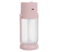 Haofy Mini Humidificateur Portable avec Lumière d'ambiance 30 DB, Brume Fraîche Ultra Silencieuse Alimentée par USB pour Chambre à Coucher, Dortoir, Camping-car, Bureau, Voyage, Utilisation en (Rose)