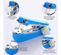 Haofy Mini Machine à Coudre, Machines à Coudre pour des Réparations Rapides à Domicile, 3 Fonctions en un, Conception Légère pour les Voyages et un Usage Quotidien, Mini Machine à, Piqueuse