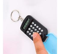 Haofy Mini Petite Calculatrice Portable Mignonne pour étudiants, Symboles D'opérateur Complets pour Enfants, Bel Outil de Calcul Sûr et sans Odeur pour étudiants (Black)
