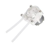 Haofy Mini Pompe Péristaltique de Jardin, Plastique Technique, Conception Silencieuse, Débit Réglable 0-60 Ml/min pour Aquariums et Laboratoires