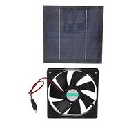 Haofy Mini Ventilateur D'extraction à énergie Solaire, étanche IP65, Taux de Conversion de 20%, pour Usage Extérieur, Matériau ABS pour Cuisines et Serres