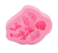 Haofy Modèle de Chocolat Fondant, Silicone Souple pour la Décoration de Gâteaux, Modèle de Bonbons Flexible et Antiadhésif pour la Pâtisserie et l'artisanat