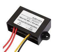 Haofy Module Convertisseur de Puissance AC DC en Plastique de Haute qualité pour Audio de Voiture, Affichage LED, Panneau Photovoltaïque, Ventilateur électrique étanche, Anti-poussière, Résistant (3A)