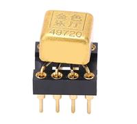 Haofy Module D'Amplificateur Opérationnel HiFi Double Canal pour Appareil Audio, Amplificateur Opérationnel JFET avec Son Net pour Audiophiles, Ligne en or 1 Pièce Applicable pour les équipements de