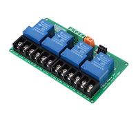 Haofy Module de Relais à 4 Canaux, Contrôle Haute Puissance pour Réglage Automatique du Circuit PLC, Composant électronique pour Circuits de Contrôle Automatisés (5V)