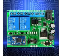 Haofy Module de Relais Bluetooth à 2 Canaux, Contrôle et IOS, DC 6.5-25V 5V, Moteur LED à Distance sans Fil Applicable pour les Projets de Bricolage