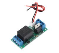 Haofy Module de Relais de Déclenchement de Haut Niveau Autobloquant, Interrupteur D'arrêt de Démarrage à un Bouton pour Charges DC/AC 5A (12V)