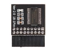Haofy Module de sécurité TPM2.0, Module de sécurité de Carte à Distance PCB 18 Broches Stable pour PC