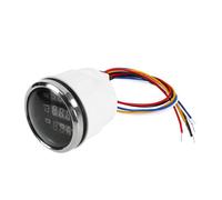 Haofy Moniteur de Niveau d'eau pour Camping-car, Compteur de Réservoir Numérique 32 V avec Lectures en Temps Réel, Alerte de Débordement, Plastique Résistant aux Intempéries, pour Camping, Voyage,