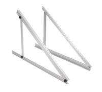 Haofy Montage au Sol Solaire Réglable, Support D'inclinaison de Panneau Solaire de 41 Pouces avec Les Jambes Pliables pour des Véhicules Récréatifs, Yachts, Bateaux, Toits, Murs,