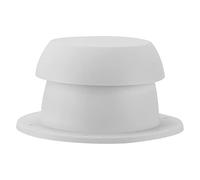 Haofy Monté sur le Dessus, adapté au Capuchon de Ventilation, Accélère la Circulation de L'air, Accessoires de Camping-car, Couvercle de Ventilation Blanc