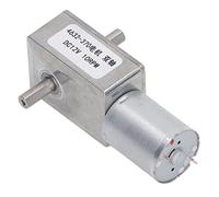 Haofy Moteur à Engrenages à Vis sans Fin à Haute Torsion, Micro Moteur à Engrenages DC pour Outils électriques DC12V, Ouvre-fenêtre, Ouvre-porte (10RPM)