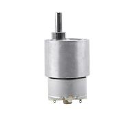 Haofy Moteur électrique à Boîte de Vitesses à Haute Torsion de 37 Mm 1:30-1:360 3,5 Tr/min Construction Solide Prête à Installer Tension de Démarrage 3,5 V pour Plusieurs Environnements de