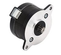 Haofy Moteur Pas à Pas Rond 36 avec Conception à Enroulement Fin pour Extrudeuse D'imprimante 3D, DC 2,1 V, Moteur à à Angle 1,8 pour Reprap Ender 3, Ender 3 Pro